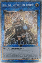 Lyna the Light Charmer, Lustrous - RA04-EN081 - (Platinum Secret Rare) - 1st Edition